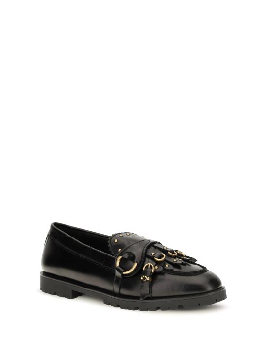 26FW 핑코 플랫 슈즈 SD0681P185 Z99 BLACK - PINKO