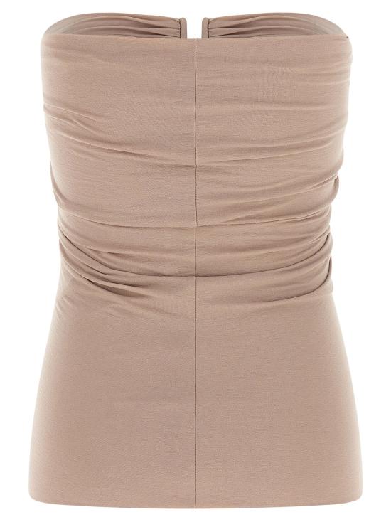  릭 오웬스 탑 LDRP02F5123JNDB23 BEIGE - RICK OWENS