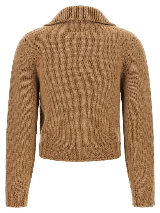  MM6 메종마르지엘라 가디건 LDS62HP0045M13347110 CAMEL - MM6 MAISON MARGIELA