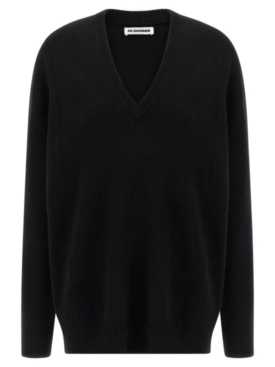  질샌더 스웨터 LDJ03GP0168J14818001 BLACK