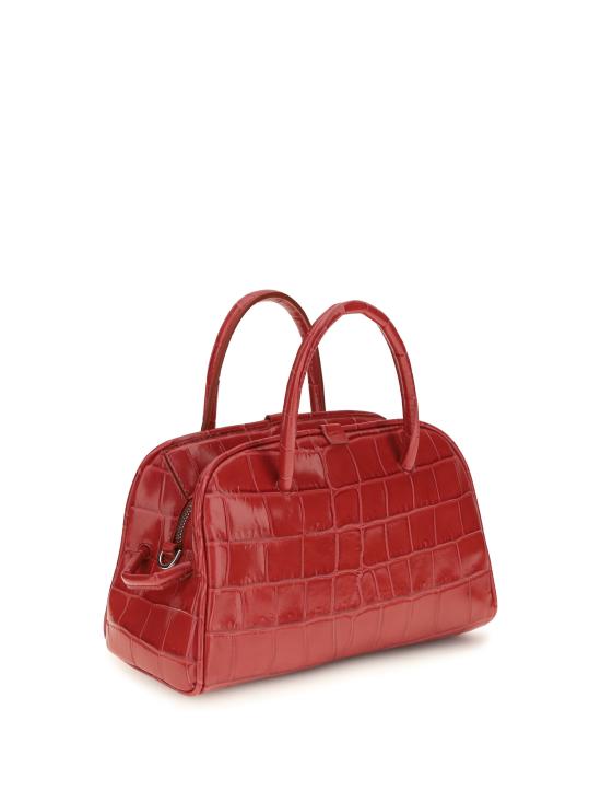 26FW 자크뮈스 TURISMO 투리스모 소프트 스몰 볼링 토트벡 BAW00416AC07A20 470 RED - JACQUEMUS