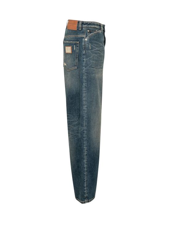 26FW 돌체앤가바나 스트레이트 팬츠 GP232DG8PO7 S9001 VARIANTE ABBINATA - DOLCE & GABBANA