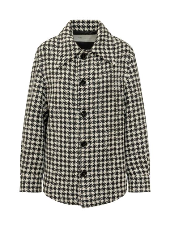 26FW 아미 자켓 UJK936WV0213 044 NOIR IVOIRE