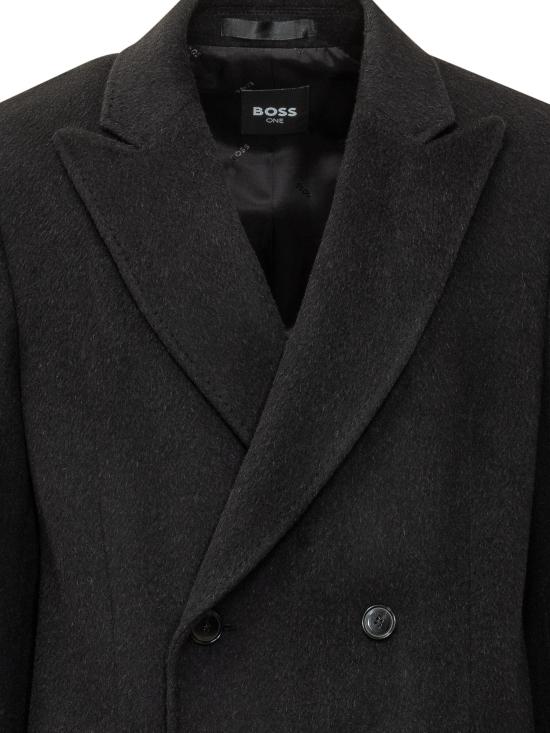 26FW 보스 트렌치 코트 50571845 001 BLACK - BOSS