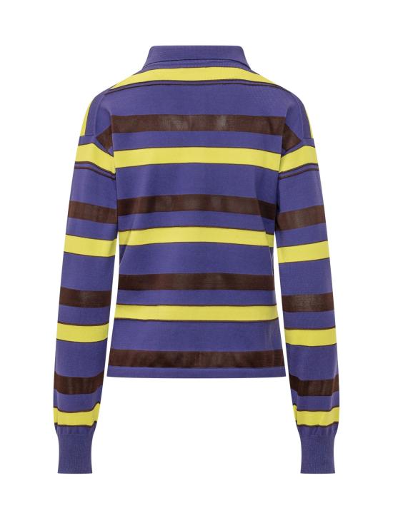 26FW JW앤더슨 폴로 티셔츠 KW1450YN0513 746 ULTAVIOLET - JW ANDERSON