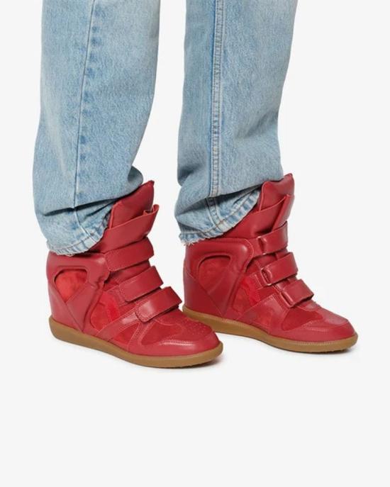 26FW 이자벨마랑 스니커즈 MASTER ULT 010573 ROUGE 36 RED - ISABEL MARANT