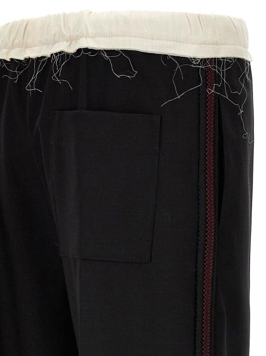  웨일즈보너 팬츠 LDWA23TR06WO03999 BLACK - WALES BONNER