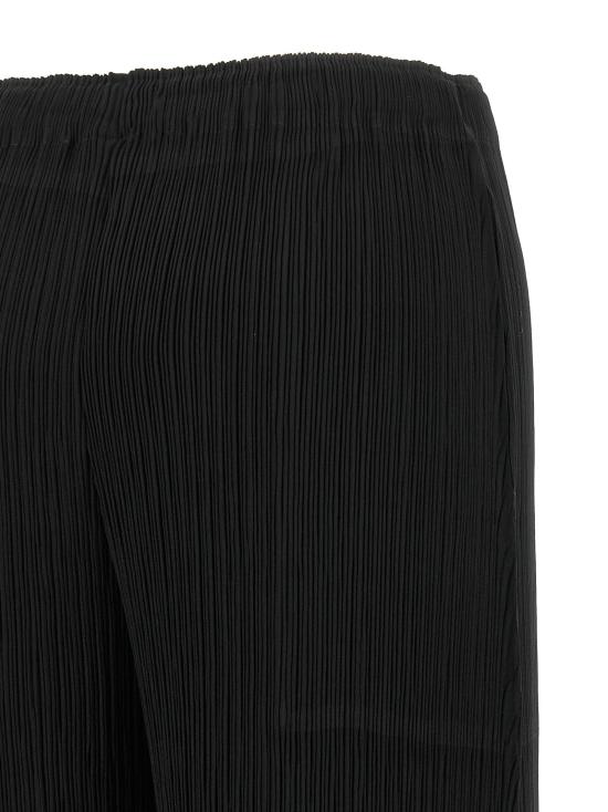  이세이 미야케 팬츠 LDIM68FF12015 BLACK - ISSEY MIYAKE