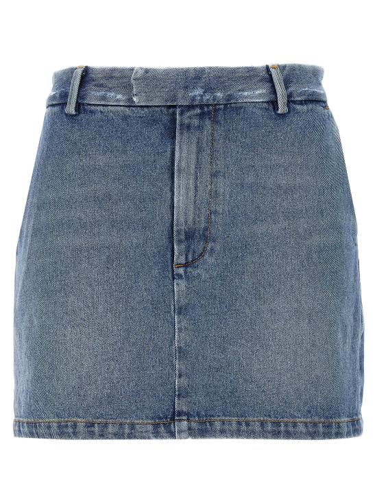  아르마리움 데님 숏팬츠 LDARMTMSK07DE01005 BLUE
