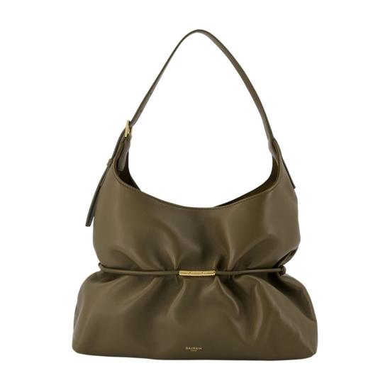 26FW 발망 숄더백 BAL026307 KHAKI