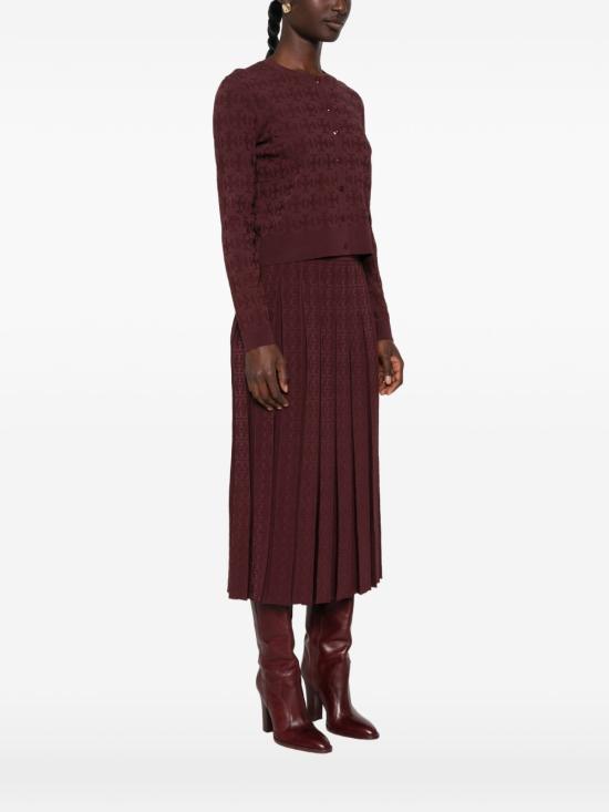  토리버치 가디건 171818778 AI26 BURGUNDY - TORY BURCH