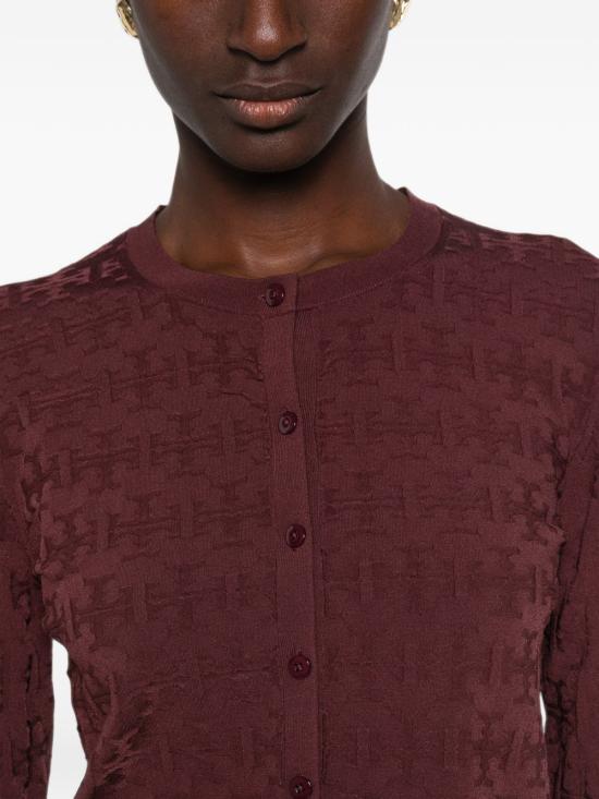  토리버치 가디건 171818778 AI26 BURGUNDY - TORY BURCH