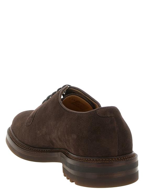 26FW 브루넬로 쿠치넬리 드레스 슈즈 MZUSOLX810C9832 Brown - BRUNELLO CUCINELLI
