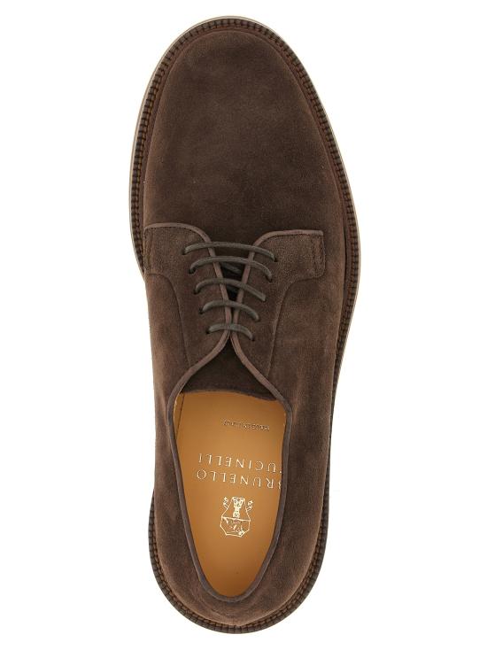 26FW 브루넬로 쿠치넬리 드레스 슈즈 MZUSOLX810C9832 Brown - BRUNELLO CUCINELLI