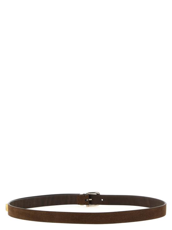 26FW 브루넬로 쿠치넬리 벨트 MAUGP259C7959 Brown - BRUNELLO CUCINELLI