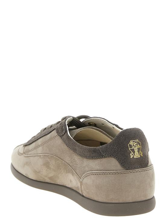 26FW 브루넬로 쿠치넬리 스니커즈 MZUKRED337CMR16 Gray - BRUNELLO CUCINELLI
