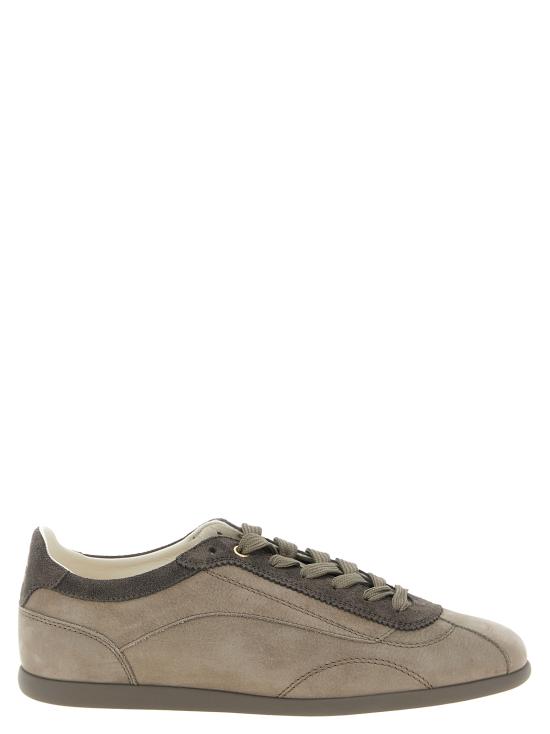 26FW 브루넬로 쿠치넬리 스니커즈 MZUKRED337CMR16 Gray