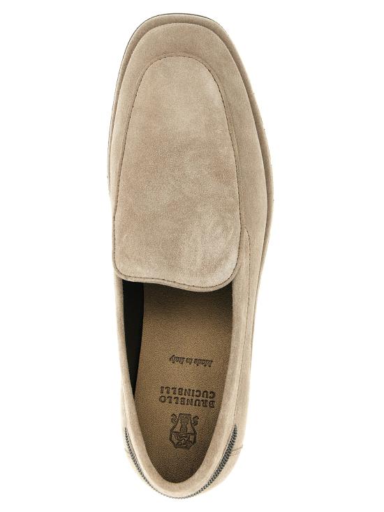 26FW 브루넬로 쿠치넬리 로퍼 MZSFG3300PC5859 Beige - BRUNELLO CUCINELLI