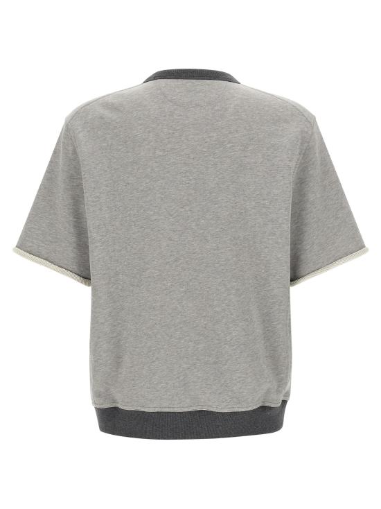 26FW 브루넬로 쿠치넬리 긴팔 티셔츠 MM8263391GCT924 Gray - BRUNELLO CUCINELLI