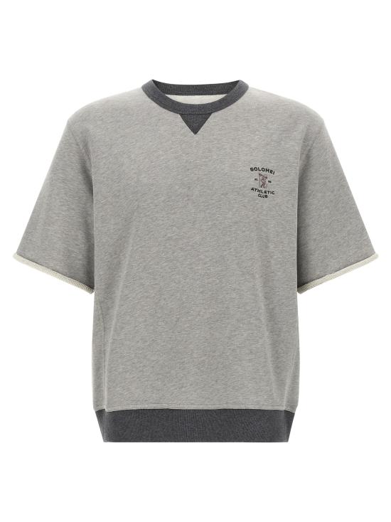26FW 브루넬로 쿠치넬리 긴팔 티셔츠 MM8263391GCT924 Gray