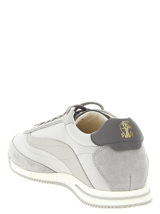 26FW 브루넬로 쿠치넬리 스니커즈 MZUGNIA357CEE21 Gray - BRUNELLO CUCINELLI