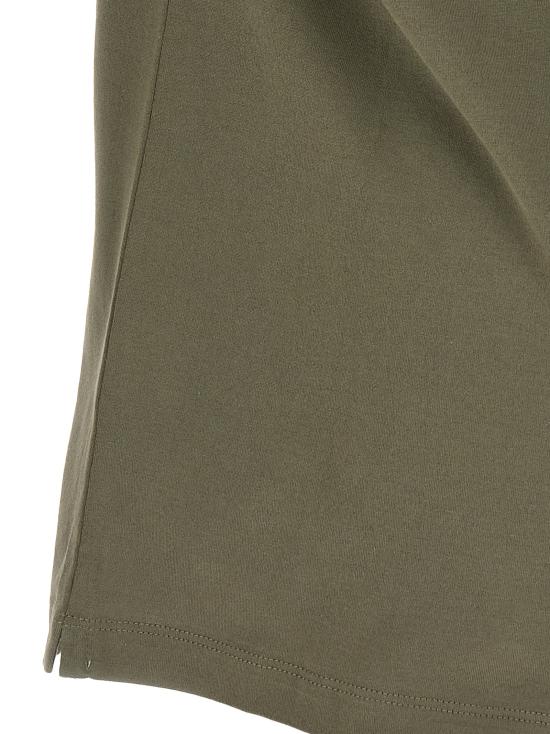 26FW 브루넬로 쿠치넬리 코튼 저지 크루넥 티셔츠 M0B138440CSR69 Green - BRUNELLO CUCINELLI