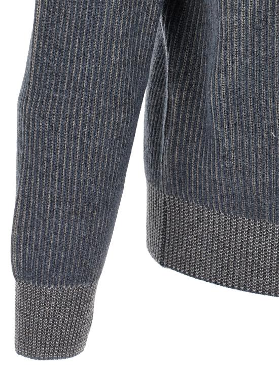 26FW 브루넬로 쿠치넬리 캐시미어 가디건 M22700506CYT41 Blue - BRUNELLO CUCINELLI