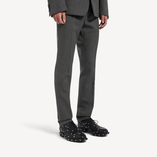  발렌시아가 팬츠 FW26H449 A009JUTVT11 1441 DarkGrey IT52 GRAY - BALENCIAGA