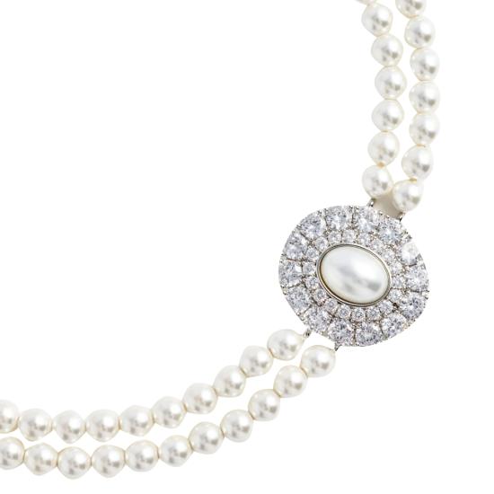 26FW 셀프 포트레이트 팔찌 649N PEARL SILVER - SELF PORTRAIT