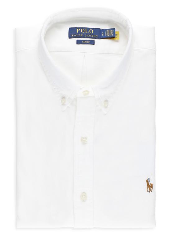 26FW 랄프 로렌 셔츠 710549084 006 WHITE