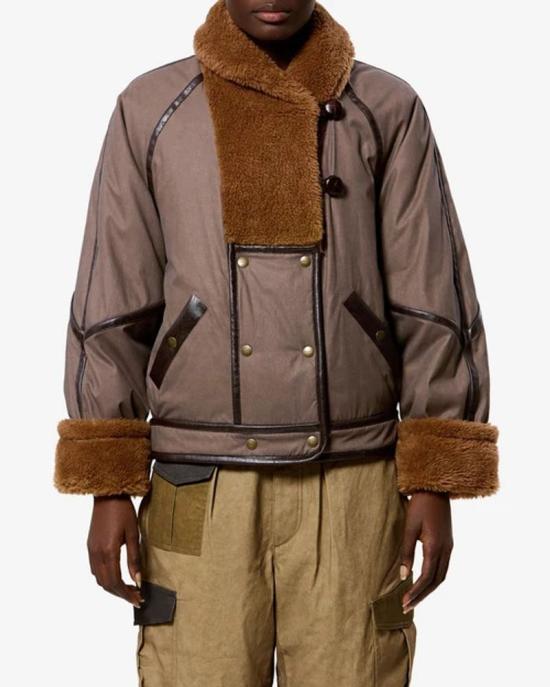  이자벨마랑에뚜왈 자켓 MASTER ULT 010038 MARRON 36 TAUPE - ISABEL MARANT ETOILE