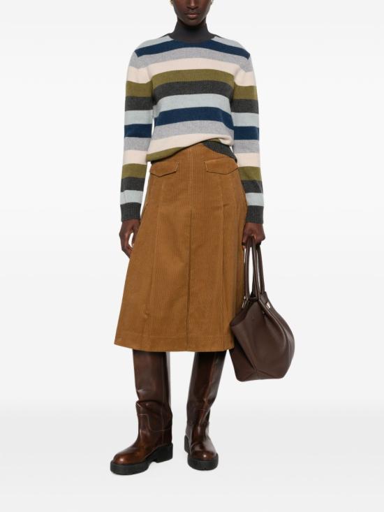  토리버치 스커트 185588291 AI26 BROWN - TORY BURCH
