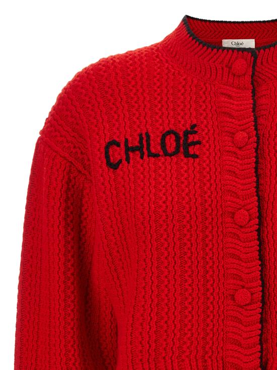  끌로에 가디건 LDCH26WMC12710632 RED - CHLOE