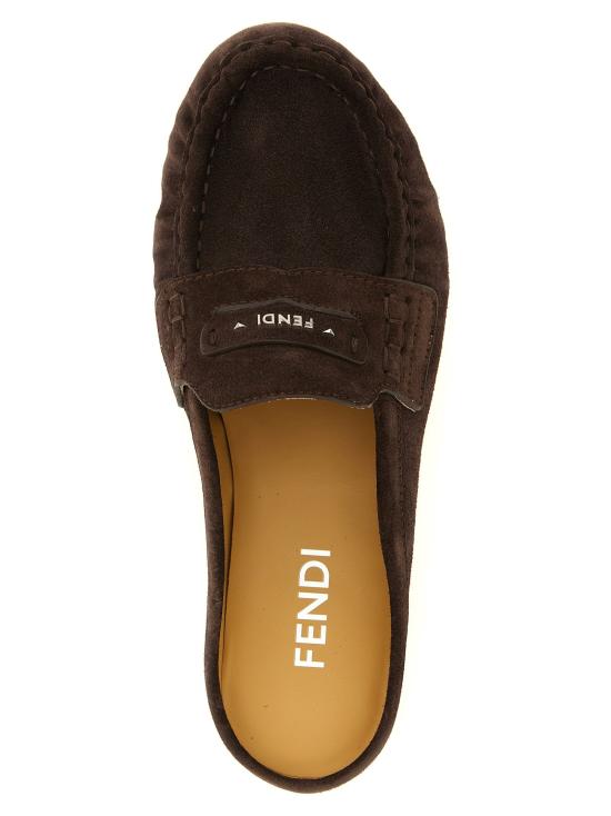  펜디 플랫 슈즈 LD8R9194QK9F1UV7 BROWN - FENDI