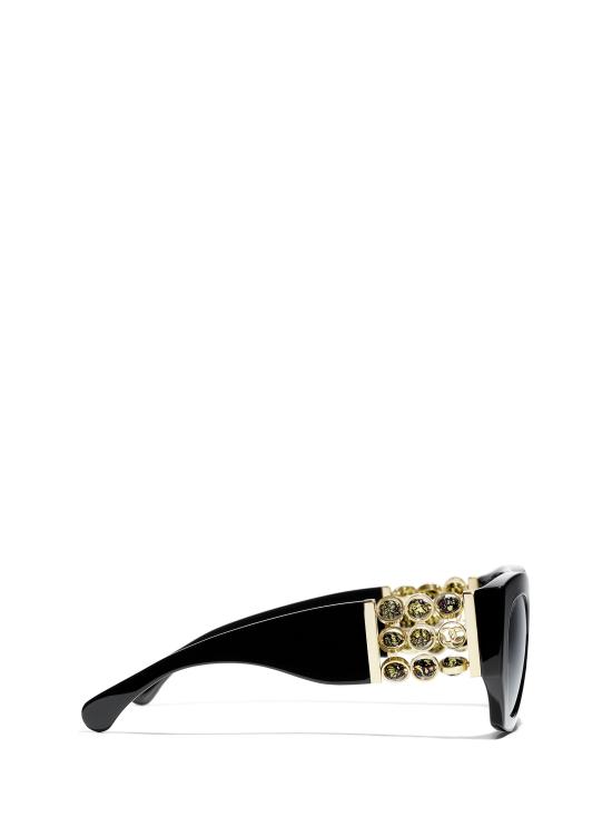 26FW 샤넬 선글라스 CH5545H C622S4 BLACK - CHANEL