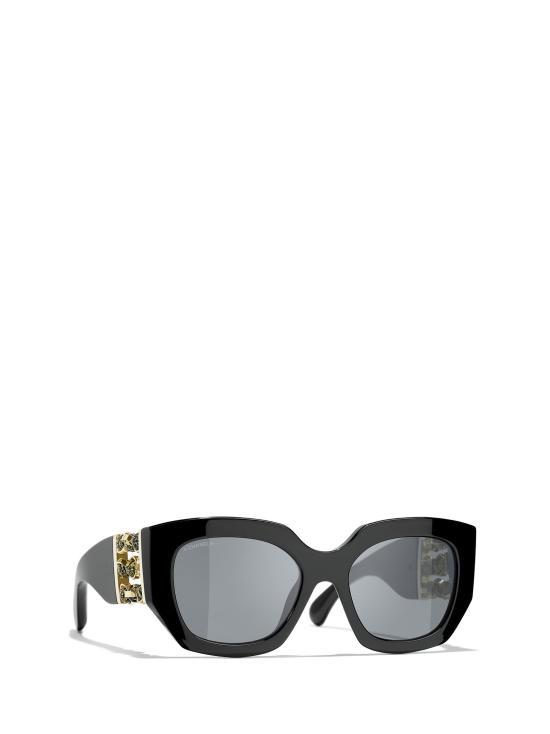 26FW 샤넬 선글라스 CH5545H C622S4 BLACK - CHANEL