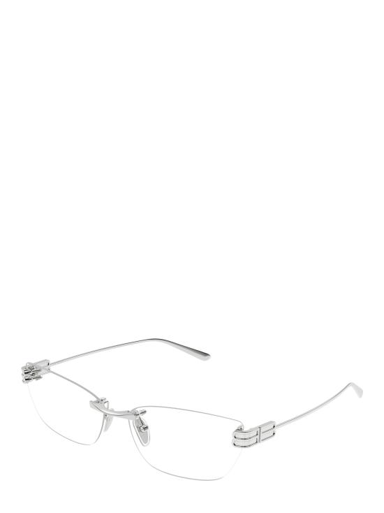26FW 발렌시아가 안경 BB0490O 001 SILVER - BALENCIAGA