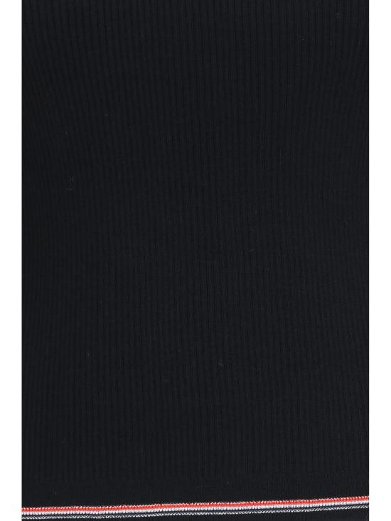 26FW 톰브라운 폴로 티셔츠 FKV234AY1055 001 BLACK - THOM BROWNE