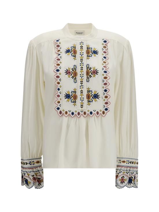 26FW 이자벨마랑에뚜왈 셔츠 HT0904FAD3J06E 23EC BEIGE