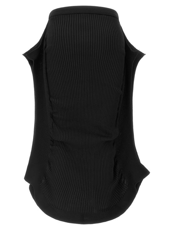  이세이 미야케 스커트 LDIM68KG29615 BLACK - ISSEY MIYAKE