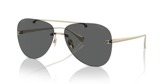 26FW 샤넬 선글라스 CH4285T C395S4 GRAY - CHANEL