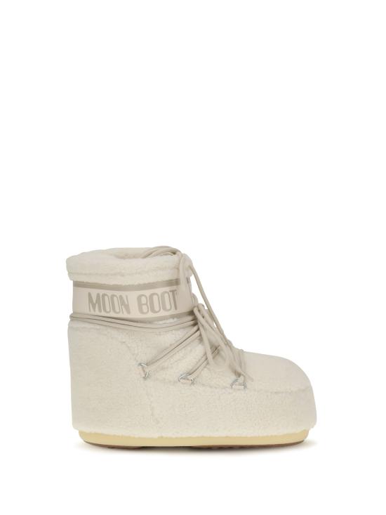 26FW 문부츠 아이콘 나일론 로우 부츠 80D1409700 H017 BEIGE