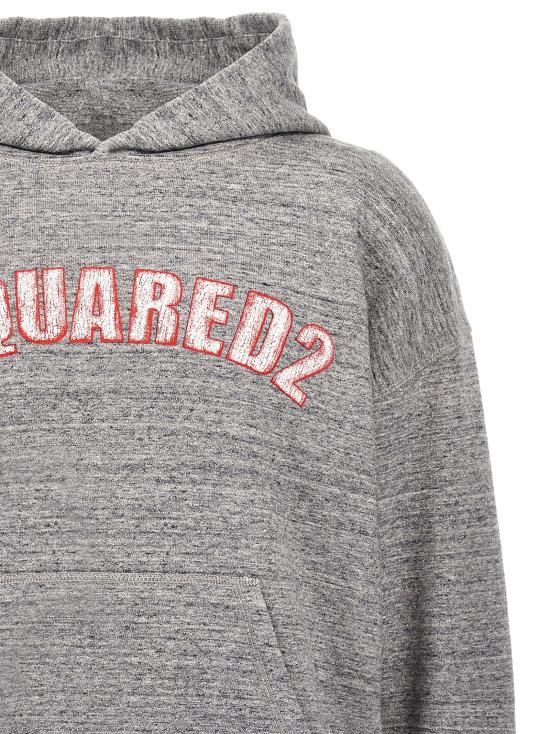  디스퀘어드2 후드 티셔츠 LDS74GU0857S25463860M GREY - DSQUARED2
