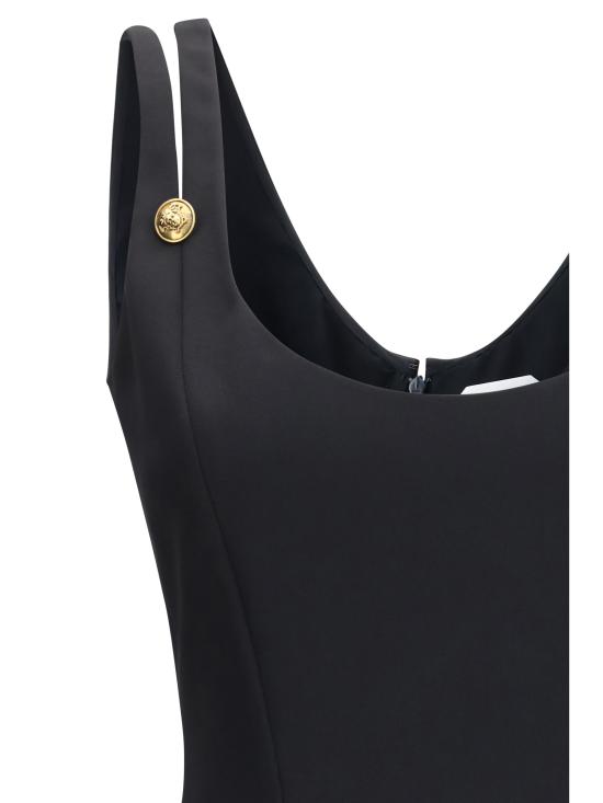 26FW 베르사체 원피스 10267001A17793 1B000 BLACK - VERSACE