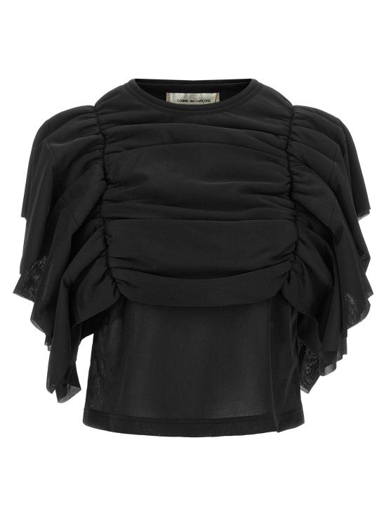 꼼데가르송 블라우스 LDGRT0111 BLACK