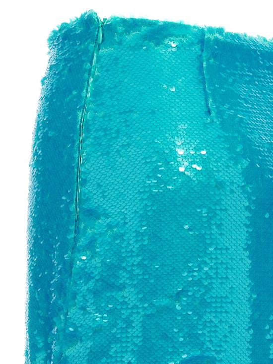  가니 스커트 LDF7865803 TURQUOISE - GANNI