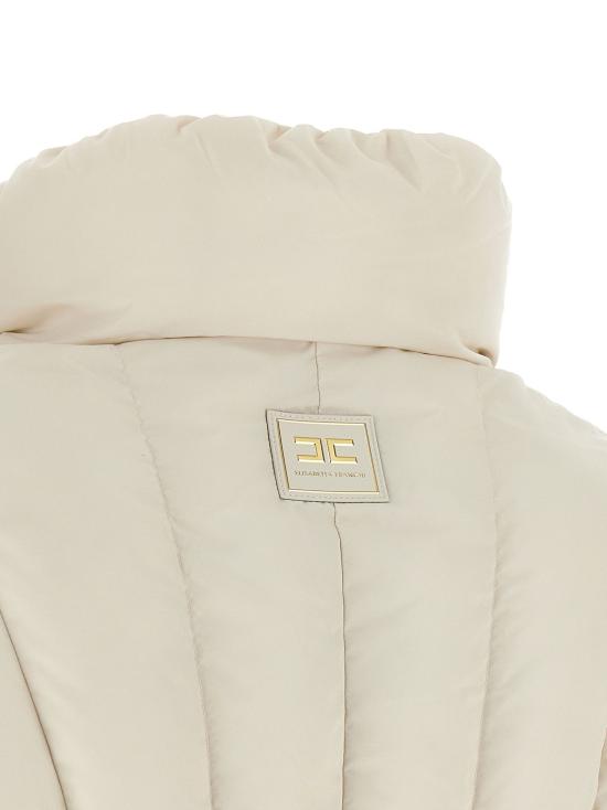  엘리자베타프랜치 패딩 LDPI95D66E2193 CREAM - ELISABETTA FRANCHI
