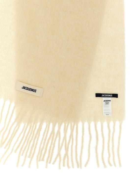  자크뮈스 머플러/스카프 LD24HACU00572BOT4032110 CREAM - JACQUEMUS