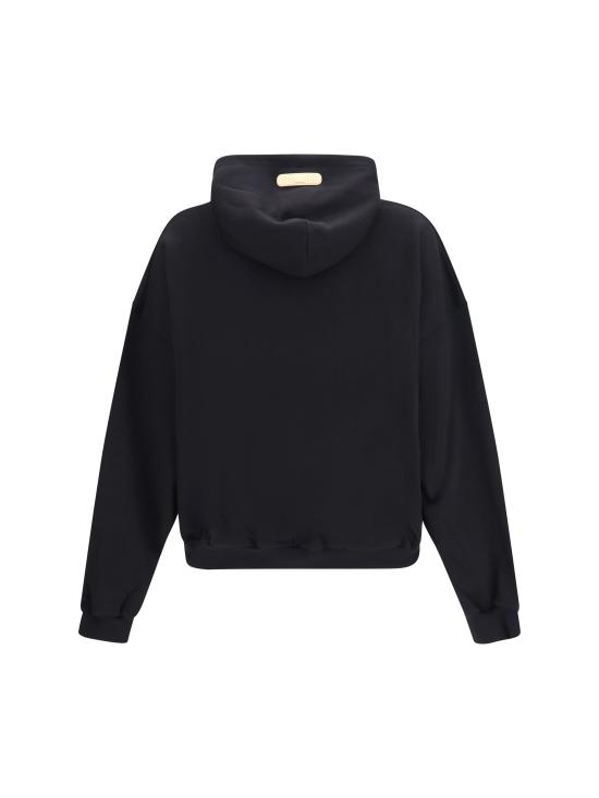 26FW 피디에프 후드 티셔츠 DFM55043TJ113GR03D GR03D BLACK - PDF
