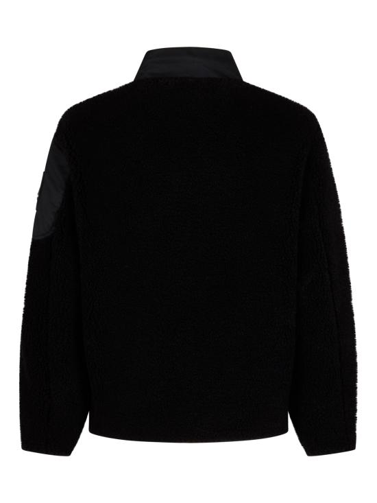 26FW 무스너클 SAGLEK 플리스 집 자켓 M35MS601 292 BLACK - MOOSE KNUCKLES